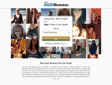 Tablet Screenshot of meetsugarmommas.com